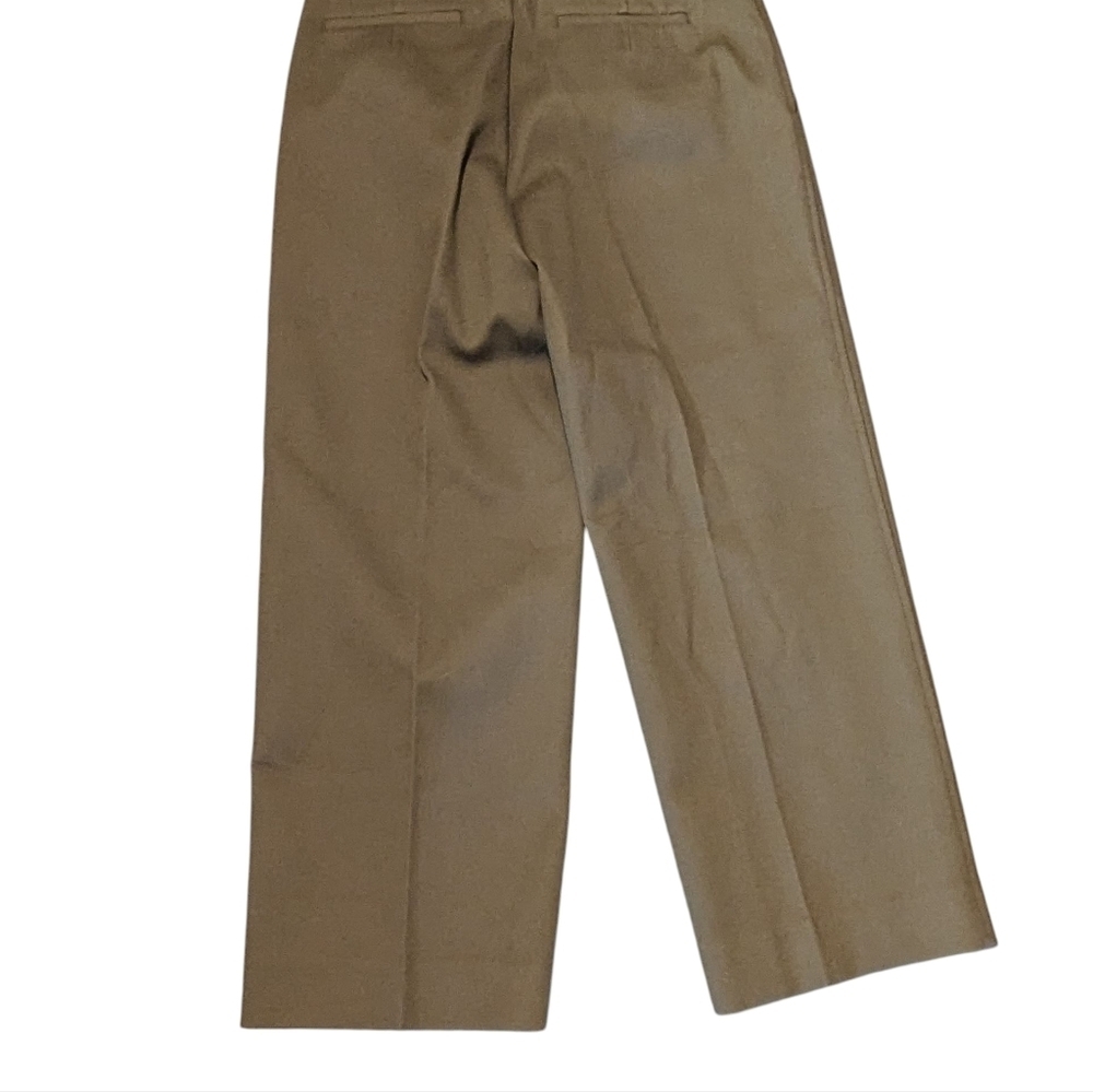 Banana Republic,Slim Wide Leg Honeycomb Crop, Size 8L - Picture 3 of 4